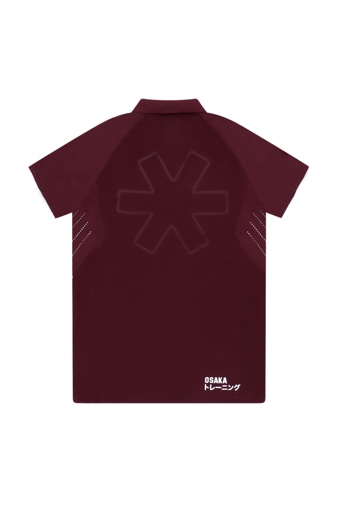 Osaka - Men Polo Jersey Bordeaux