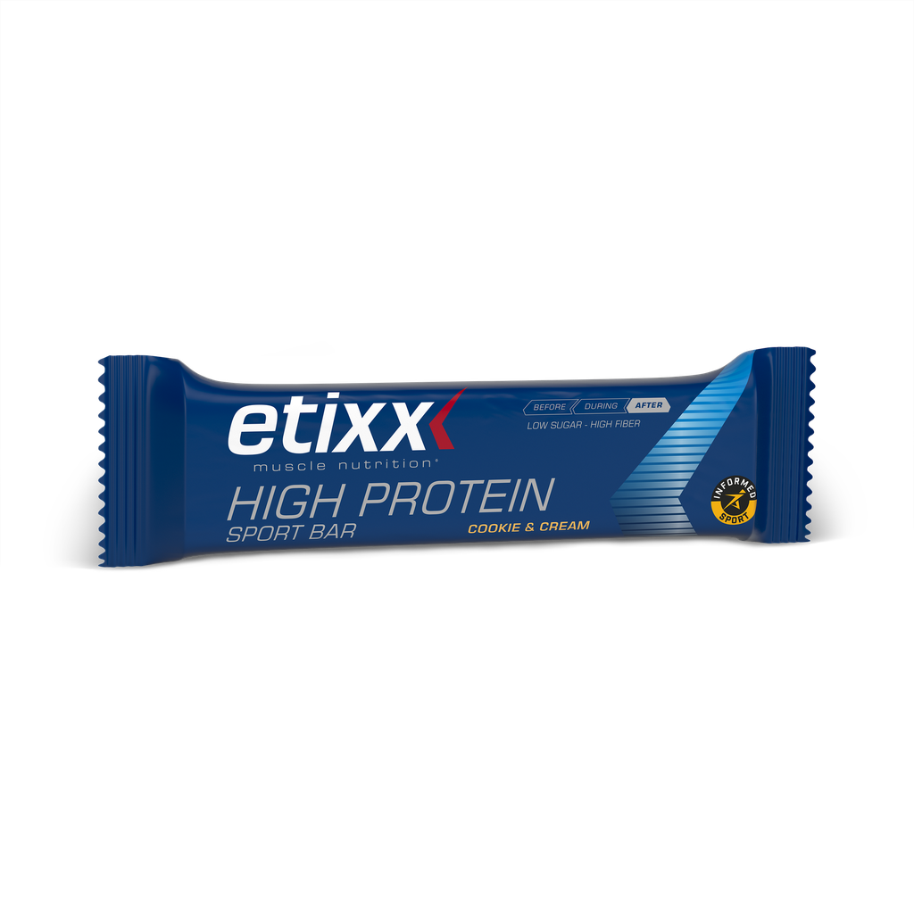 ETIXX HIGH PROTEIN BAR COOKIE & CREAM *12