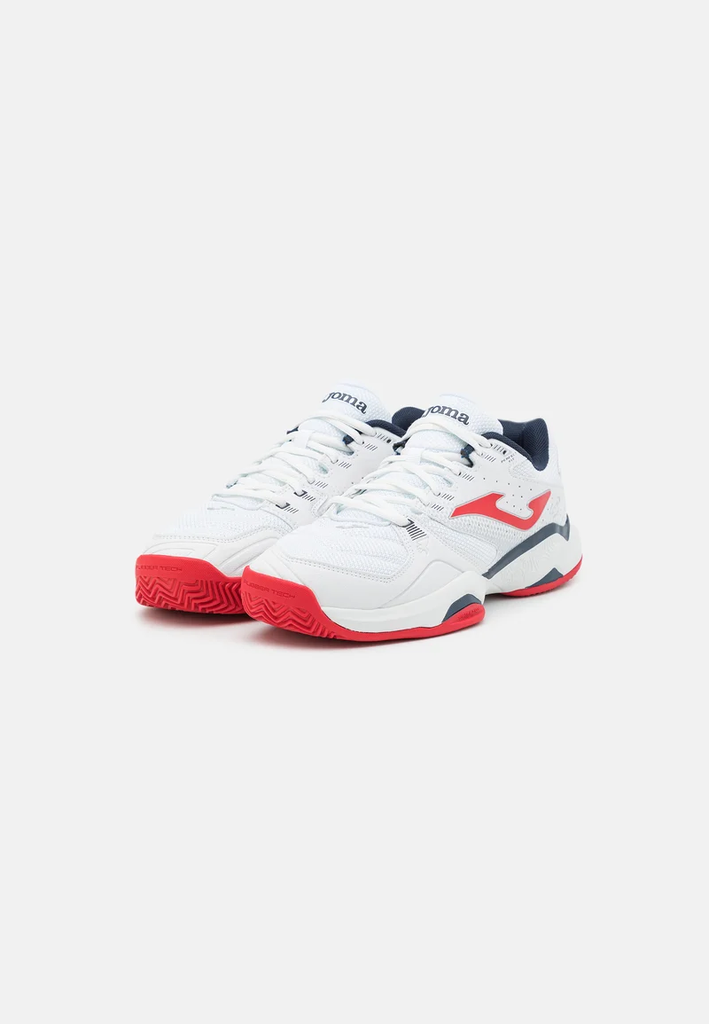 Joma T.Master White/Red Homme