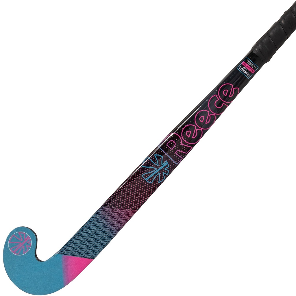 Nimbus JR Hockey Stick Black-Blue-Pink