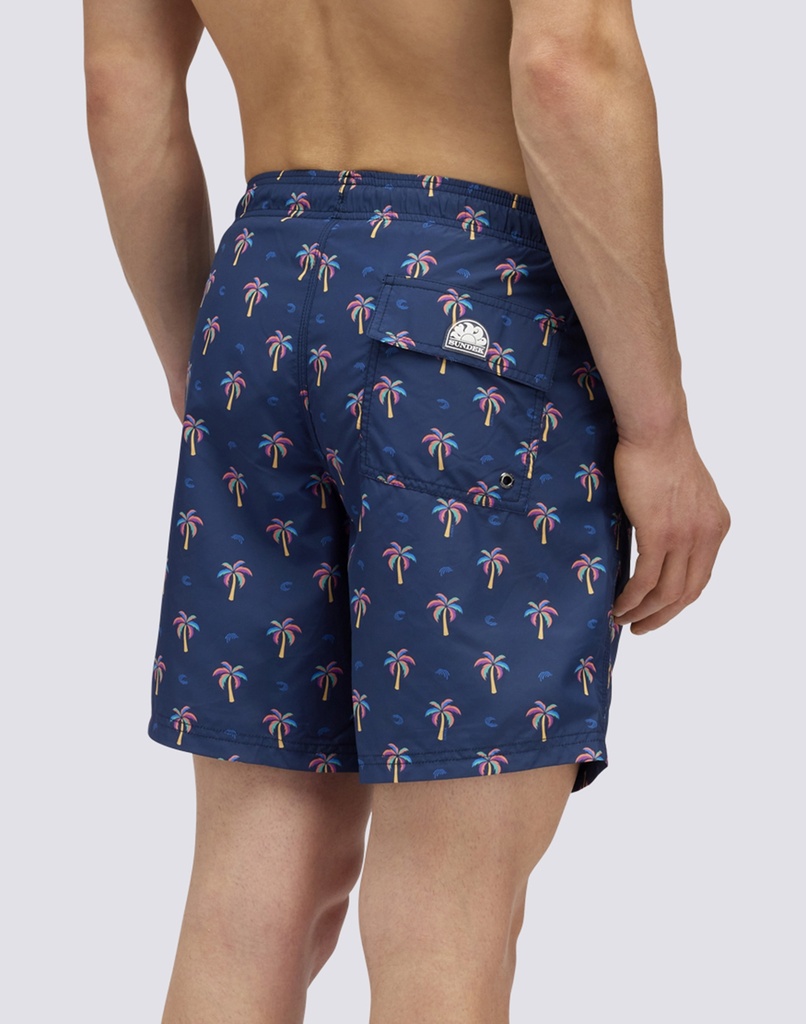 Printed Boardshort Navy