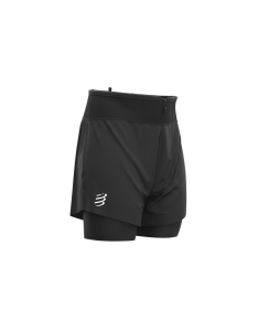 Trail 2-in-1 Short - Heren - Black