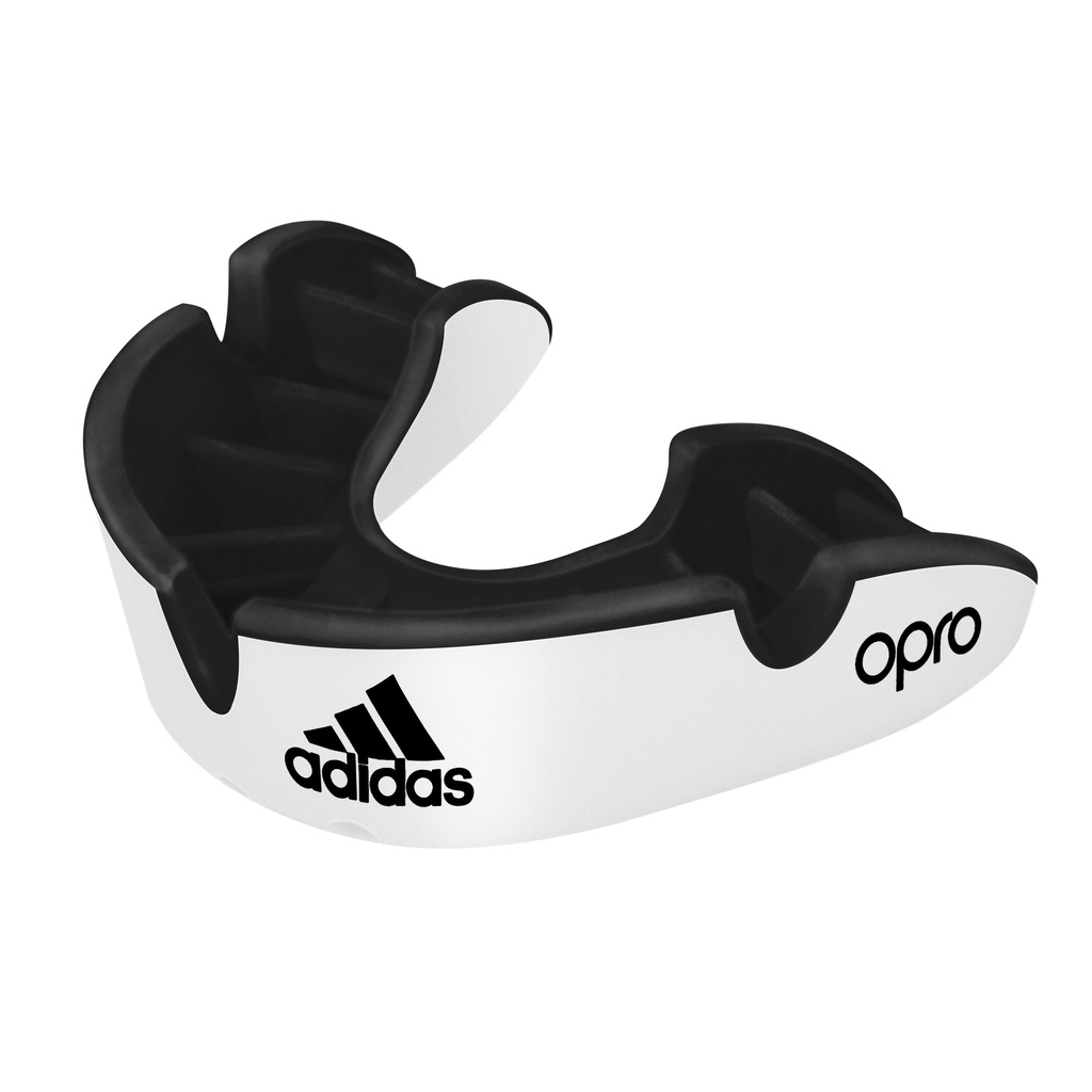 adidas OPRO Self-Fit Gen4 Silver senior white