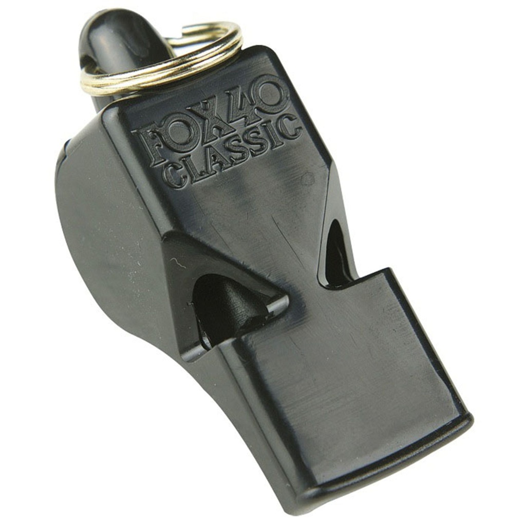 Plastic-whistle FOX 40 black