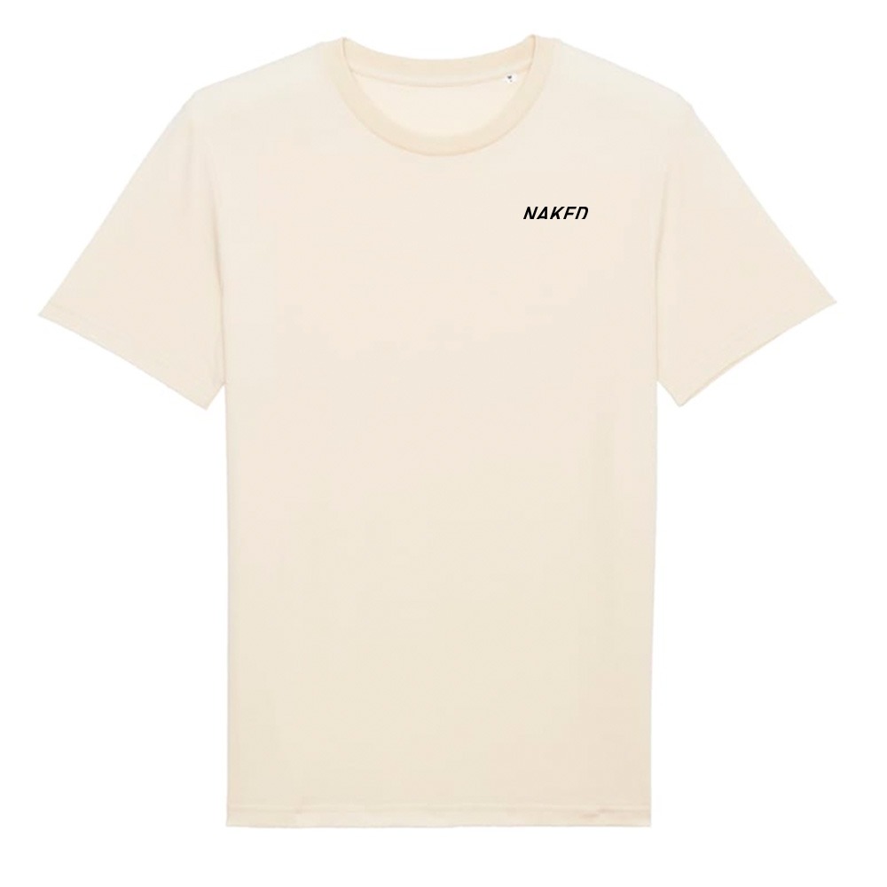 Naked Basic T-Shirt Natural Raw