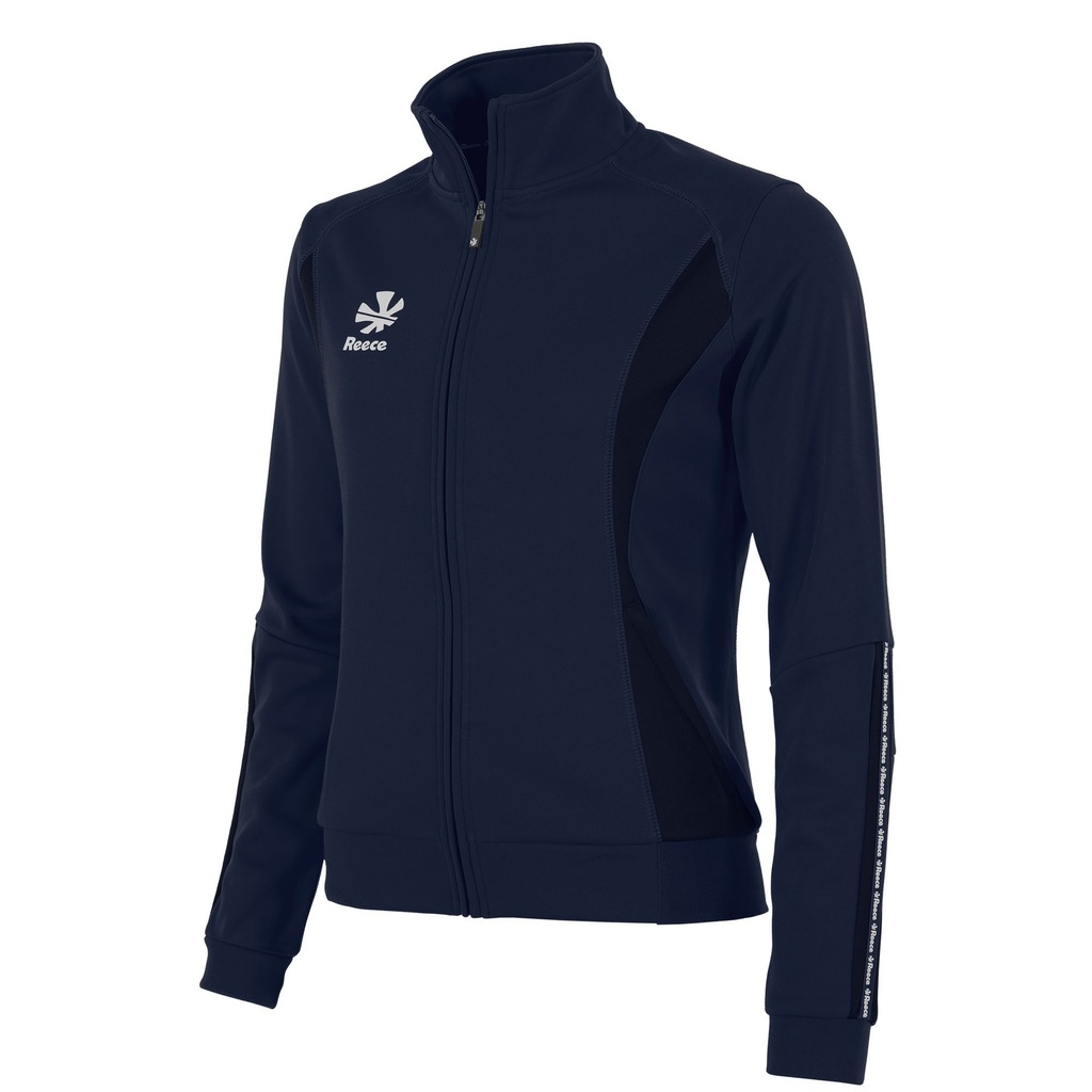 Reece - Shift Full Zip Top Navy Ladies