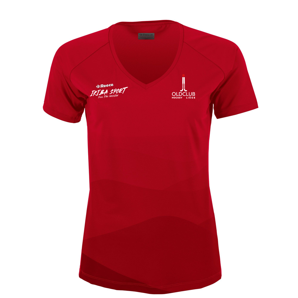 OC - Training Shirt Red Jr Girls