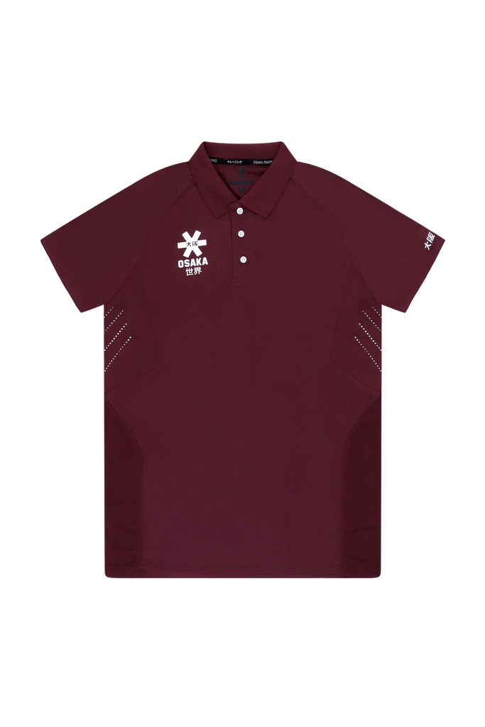 Osaka - Men Polo Jersey Bordeaux