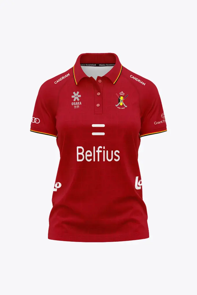 Osaka - KBHB Women Polo Jersey - Red