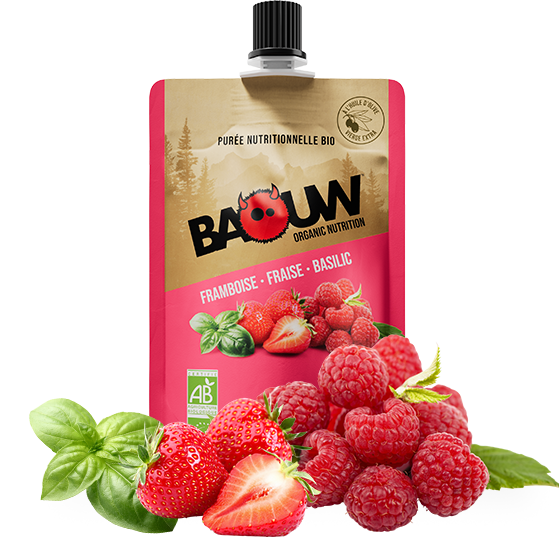 Baouw Framboise-Fraise-Basilic