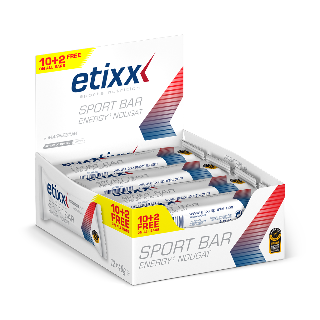 ETIXX ENERGY NOUGAT SPORT BAR
12*40G