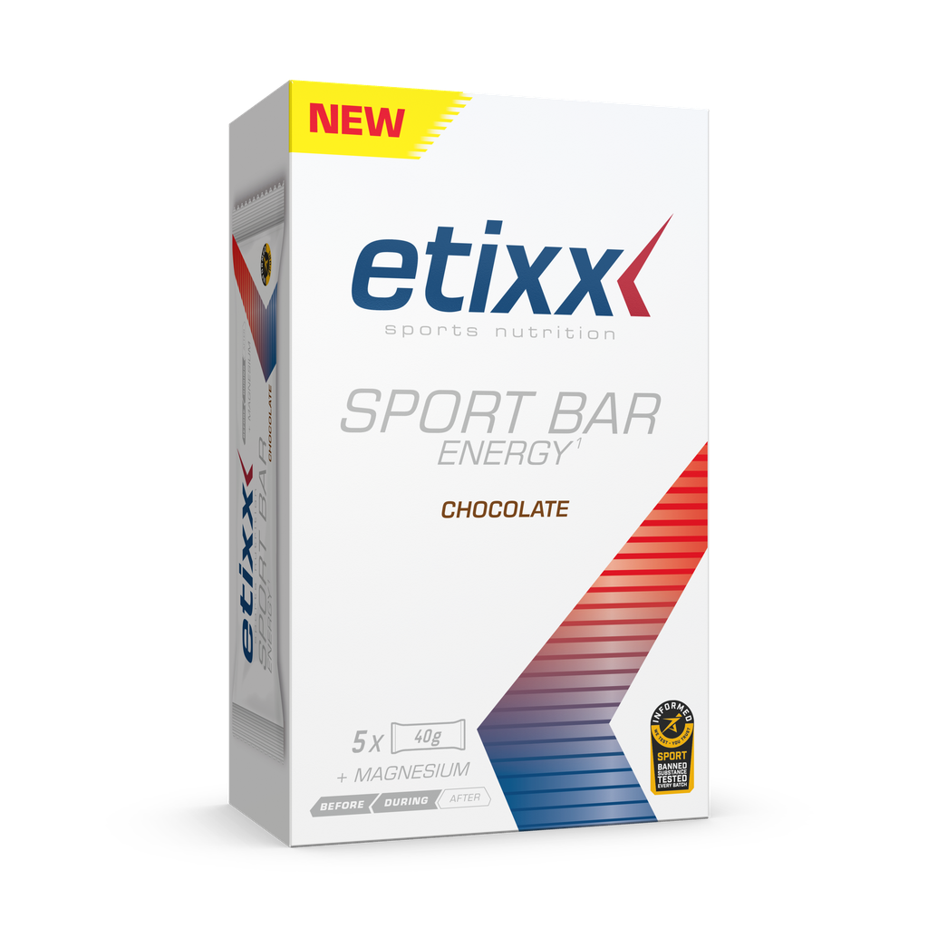 ETIXX ENERGY SPORT BAR
CHOCOLATE 12X40G