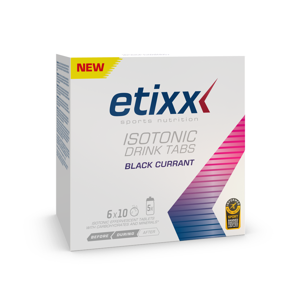 ETIXX ISOTONIC EFFERVESCENT
TABLET BLACK CURRANT 6x10T