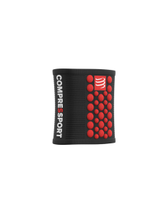 Sweatbands 3D.Dots - Black/Red - One Size