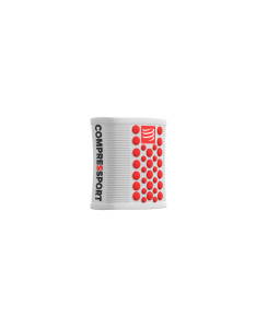 Sweatbands 3D.Dots - White/Red - One Size