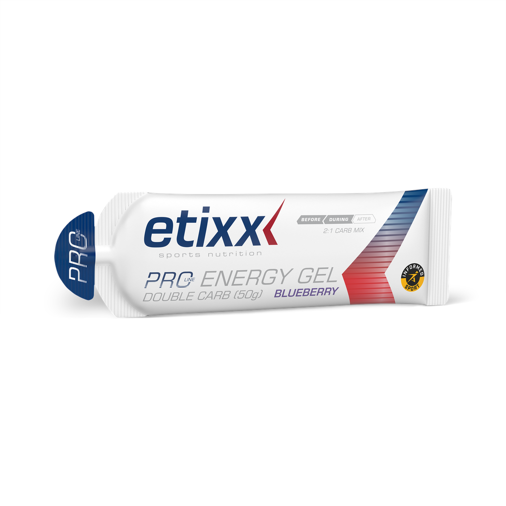 ETIXX DOUBLE CARB ENERGY GEL
PROLINE BLUEBERRY