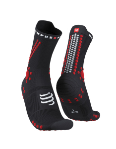 Pro Racing Socks v4.0 Trail - Black/Red