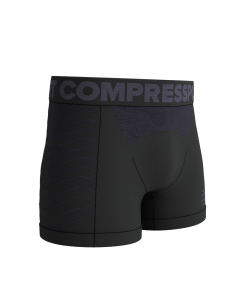 Seamless Boxer - Heren - Black/Alloy