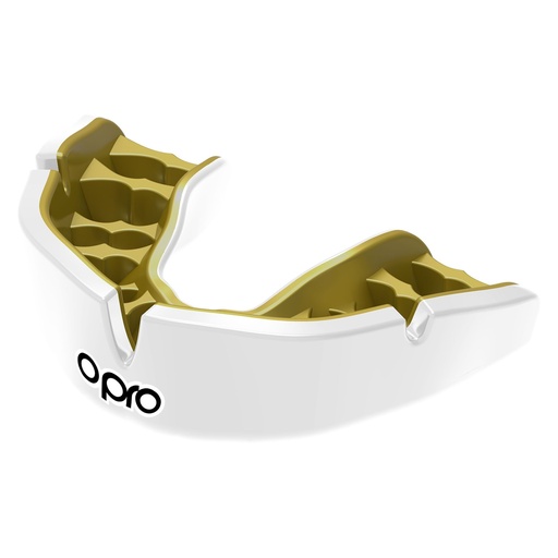 Opro Instant Custom Fit White/Gold