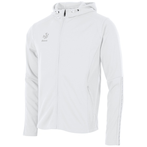 Reece - Shift Hooded Full Zip Top White Sr